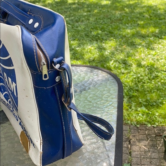 ✖️SOLD✖️Vtg PAN AM AIRLINES Defiance Travel Bag - Picture 7 of 9